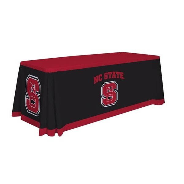 Showdown Displays Showdown Displays 810026NCST-001 6 ft. NCAA North Carolina State Wolfpack Dye Sublimated Table Throw - No.001 810026NCST-001